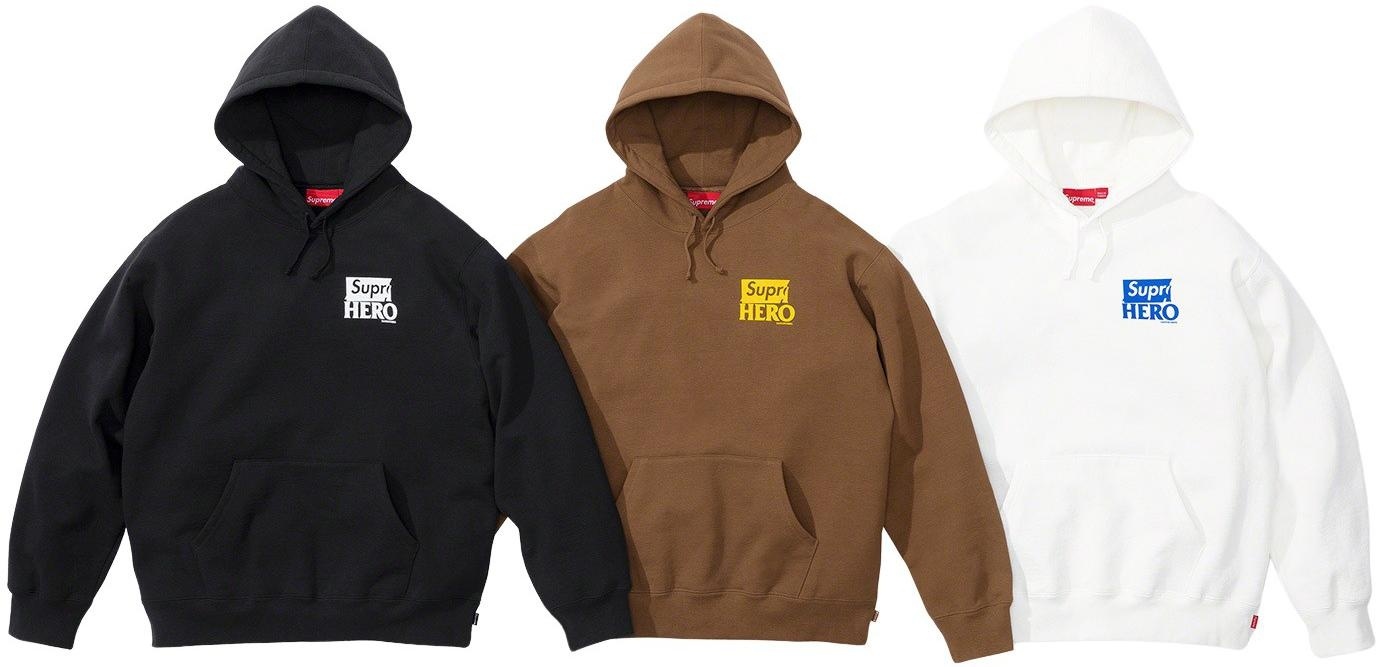 Supreme®/ANTIHERO® Hooded Sweatshirt view 3